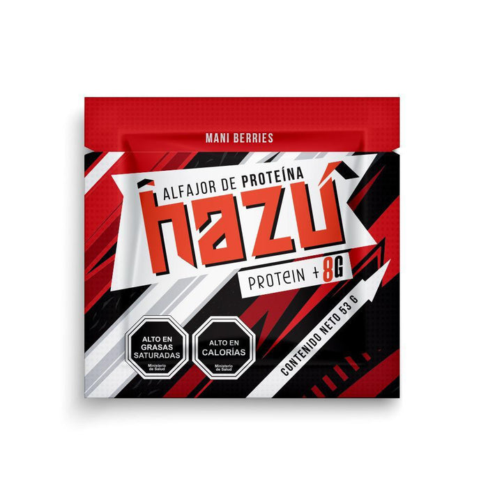 Alfajor de proteína sabor berries