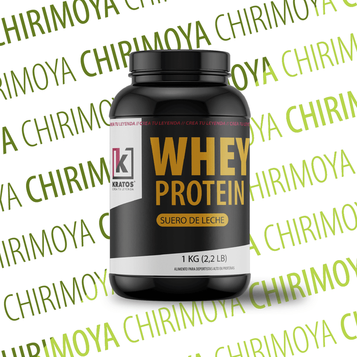 Whey protein sabor chirimoya