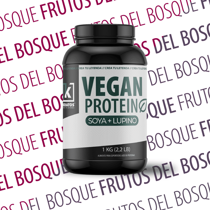 Proteina vegetal sabor frutos del bosque