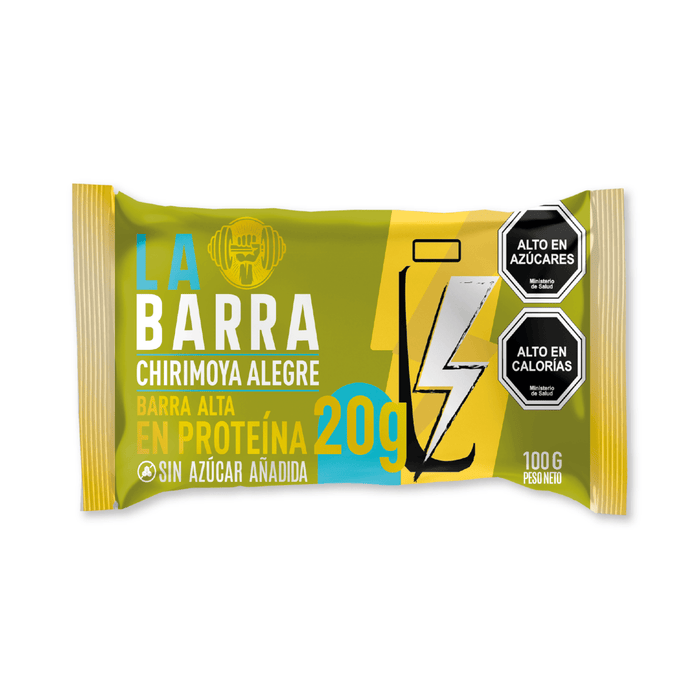 Chirimoya alegre 20 gramos de proteína