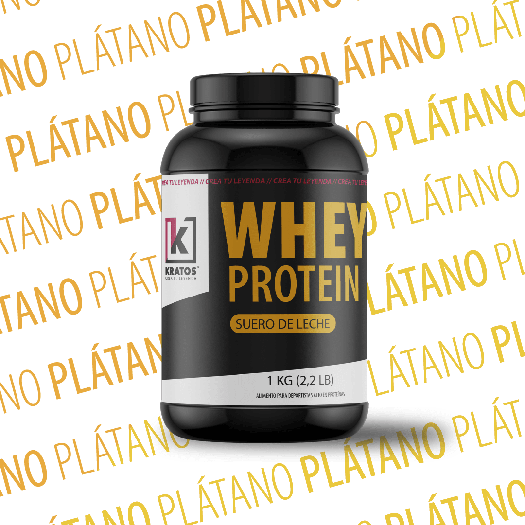 Whey protein sabor plátano