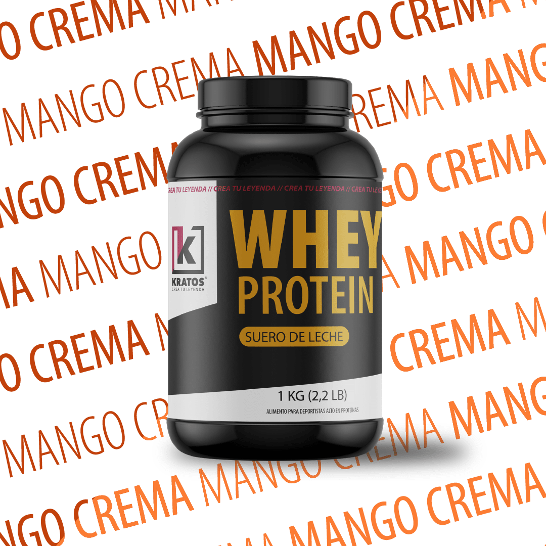 Whey protein sabor mango crema