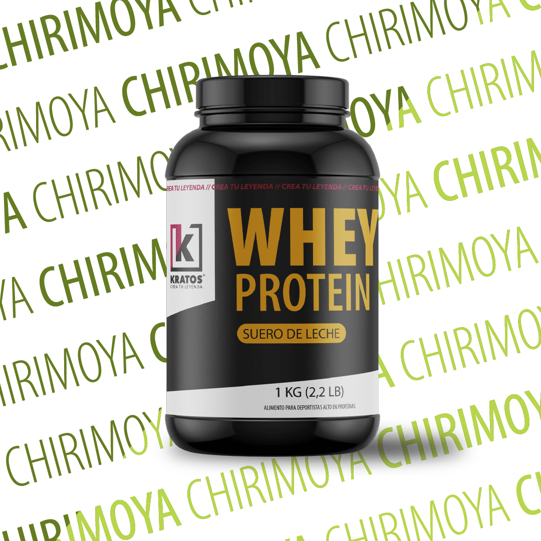 Whey protein sabor chirimoya