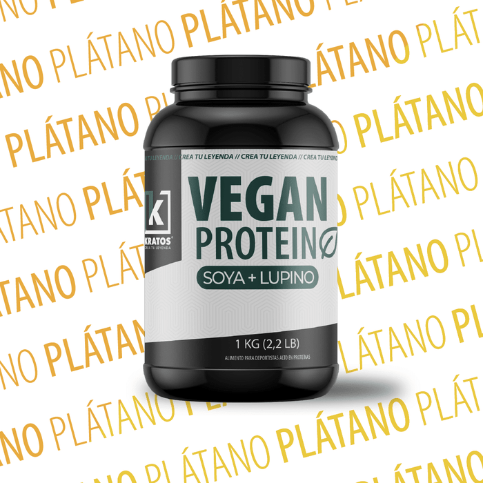 Proteina vegetal sabor plátano