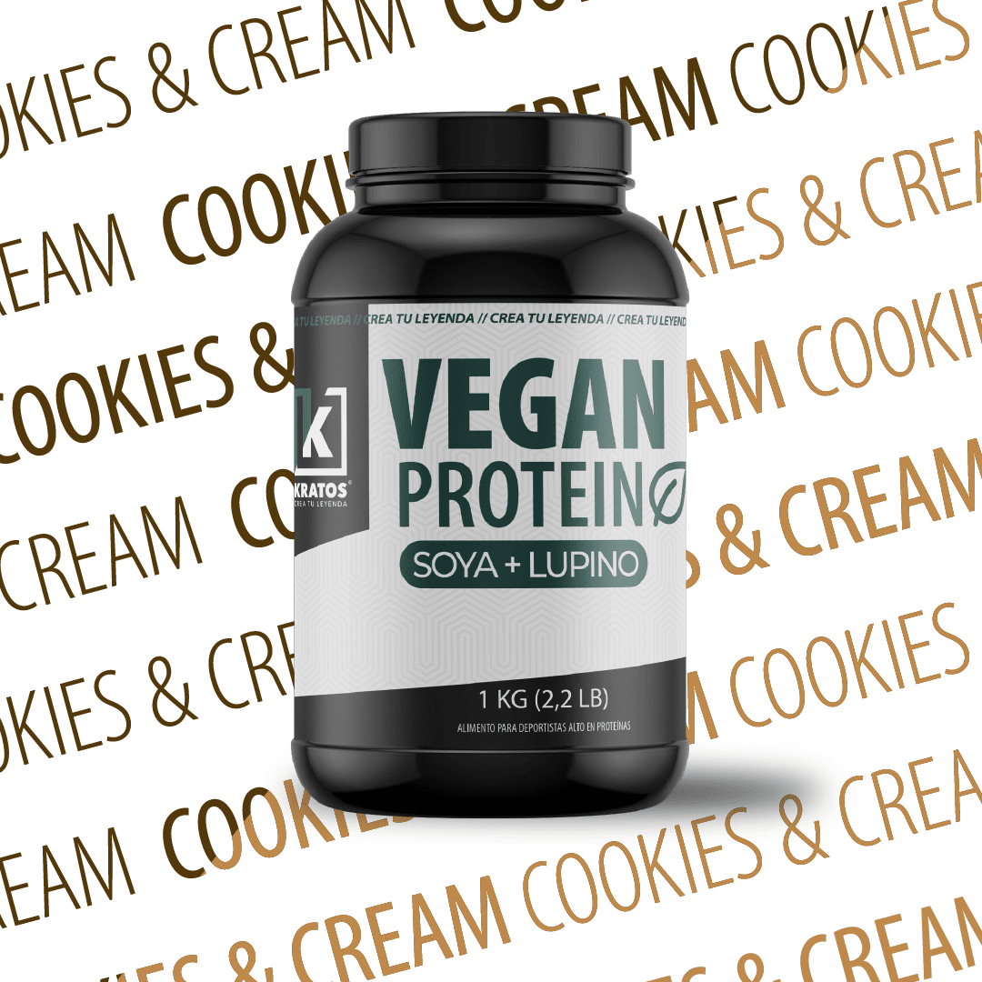 Proteina vegetal sabor cookie and cream