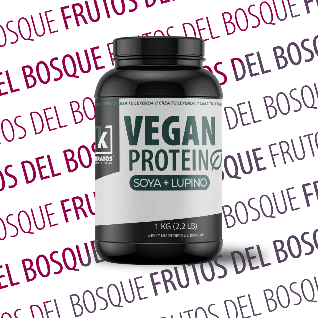 Proteina vegetal sabor frutos del bosque