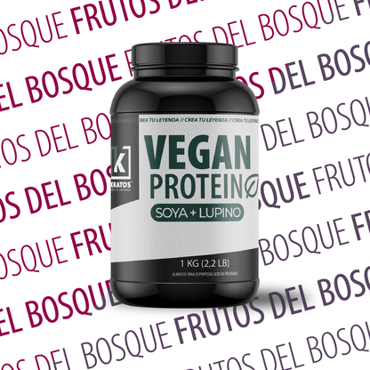 Proteina vegetal sabor frutos del bosque