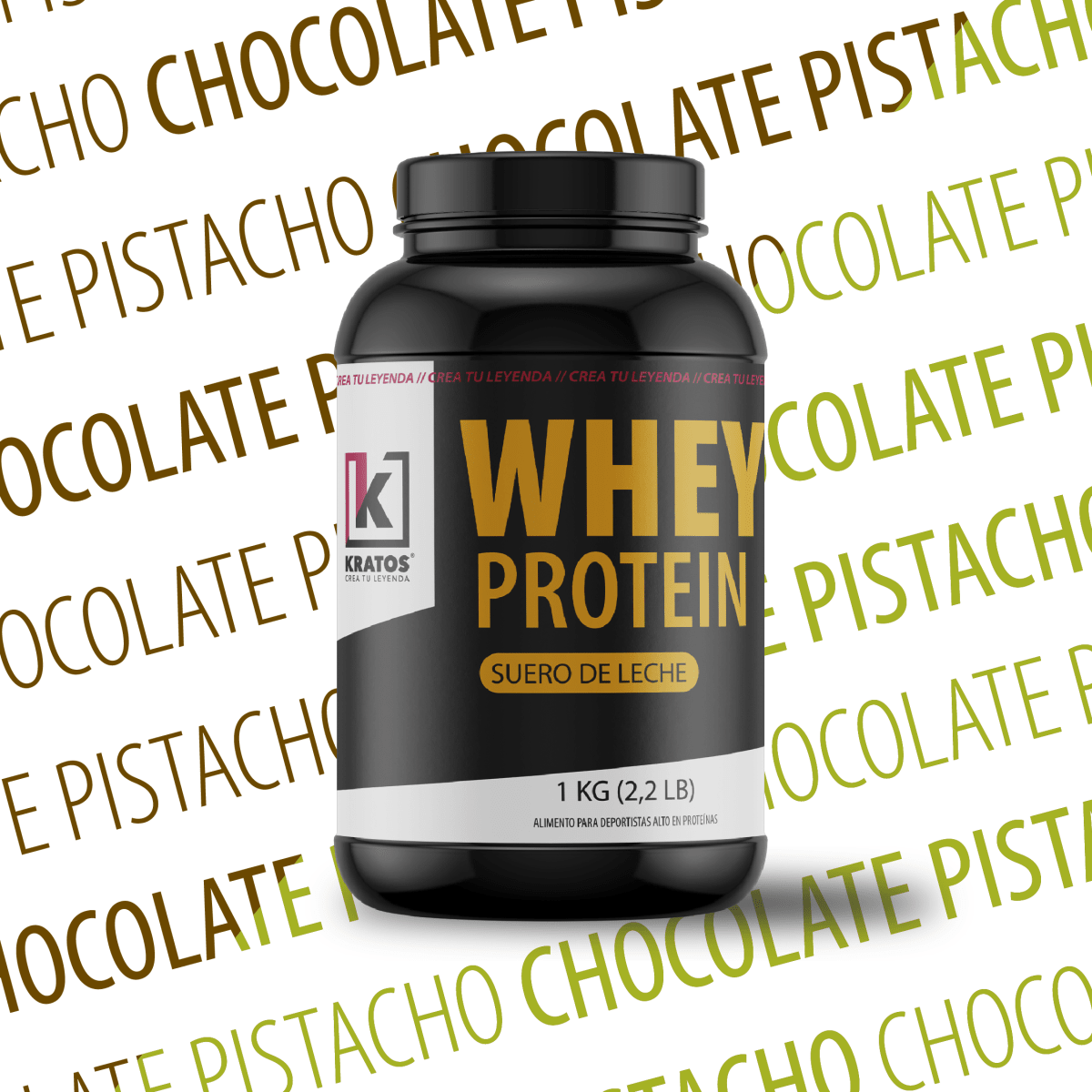 Whey protein sabor chocolate pistacho